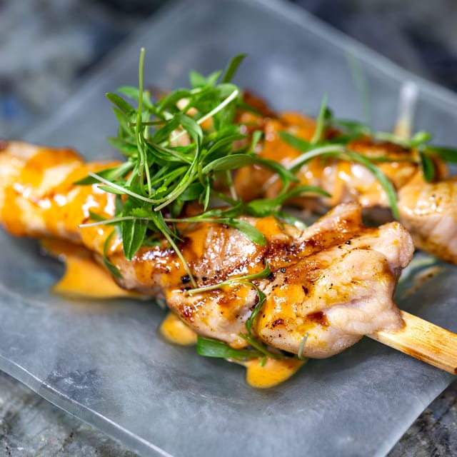 Chicken Skewers.
