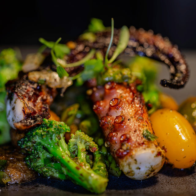 Grilled Octopus.