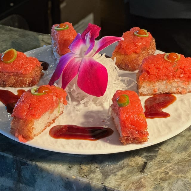 Crispy Rice Roll.