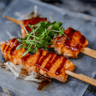 Salmon Skewers