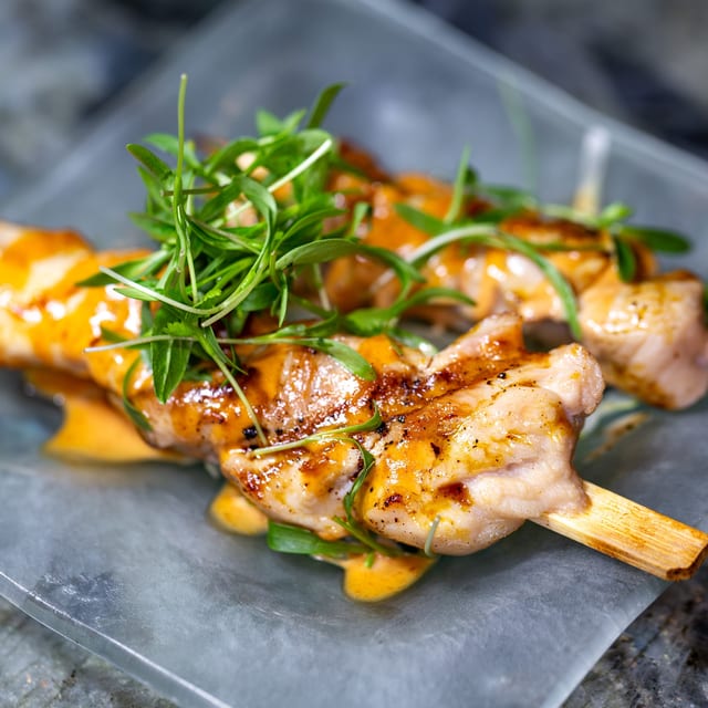 Chicken Skewers.