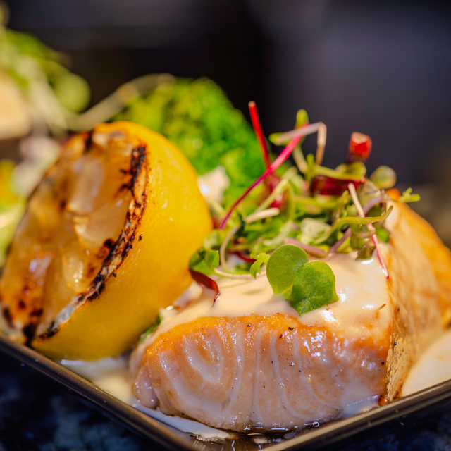 Salmon Dinner.