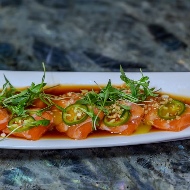 Salmon Yuzu Soy.