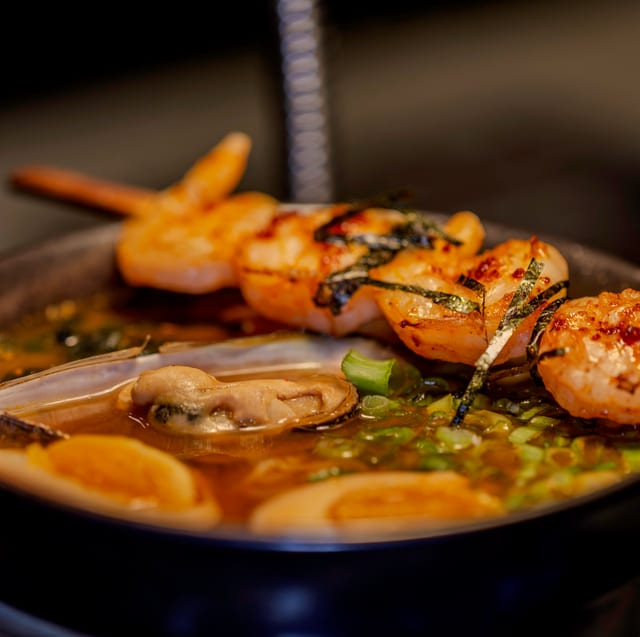 Spicy Seafood Ramen.