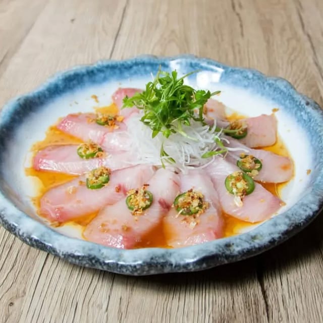 Hamachi Serrano Yuzu.